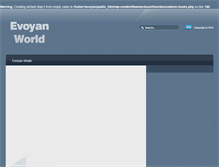 Tablet Screenshot of evoyan.com